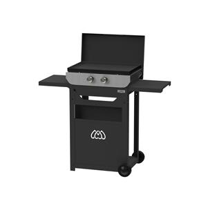 PIASTRA LA PLANCHA GPL 5,4KW CON CARRELLO