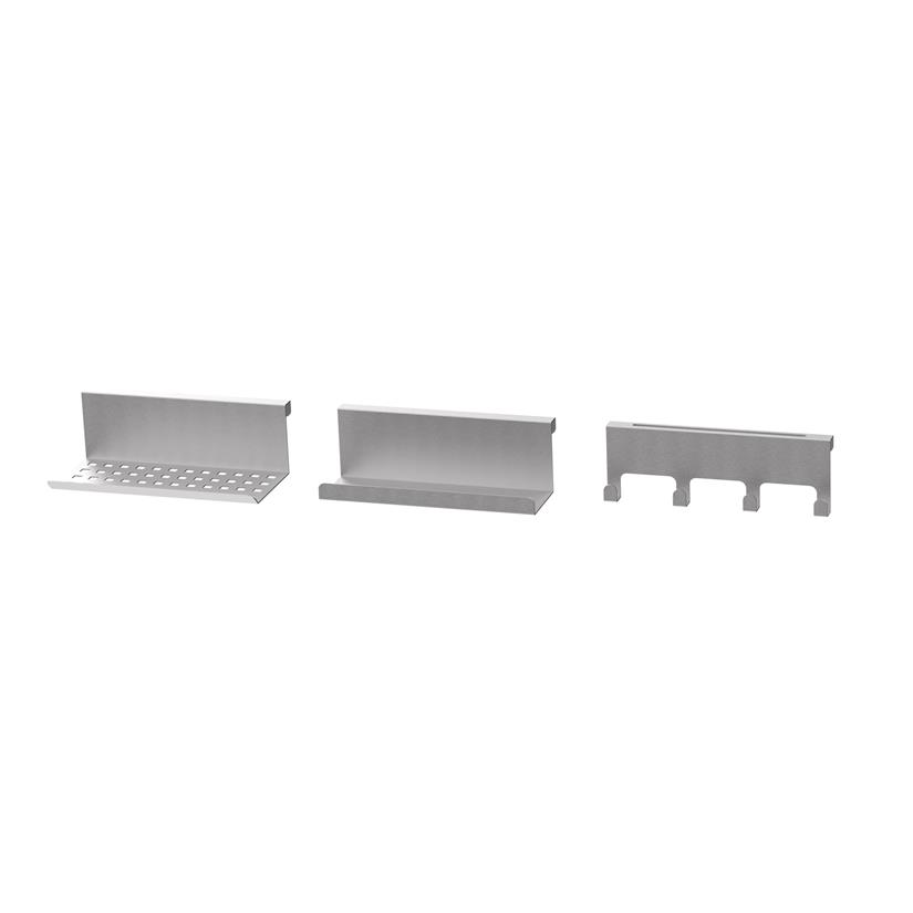 KIT 3 PEZZI PORTA UTENSILI E SPEZIE