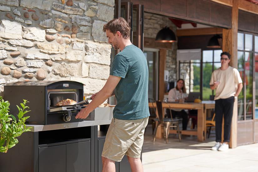 2-Element Signature Outdoor Kitchen with Backsplashes - Duo