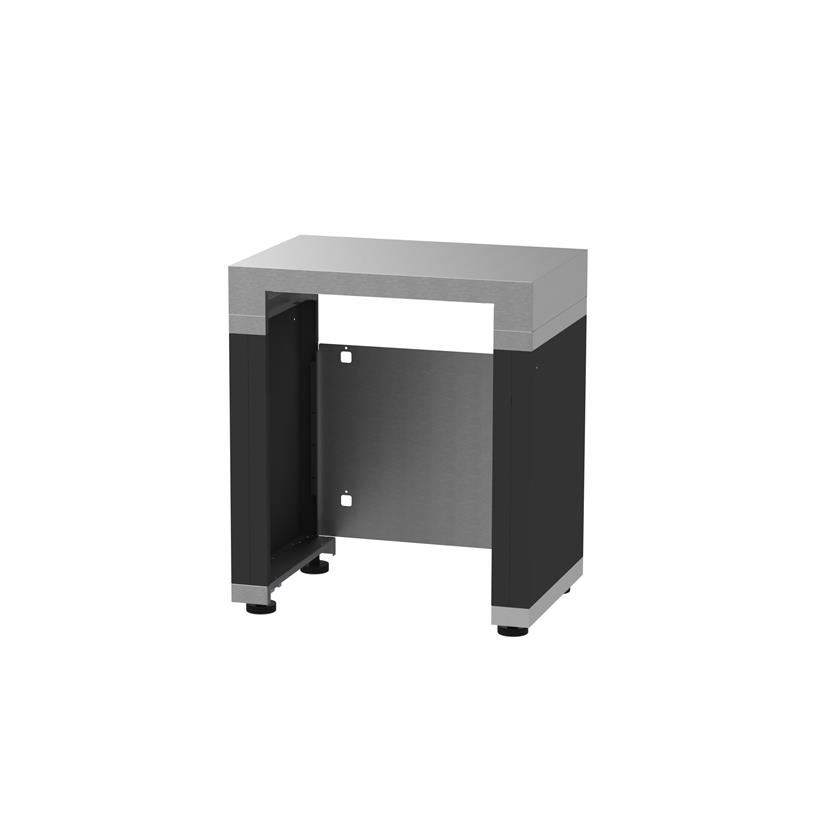 MOBILE PER INCASSO FRIGO FINITURA TOP INOX