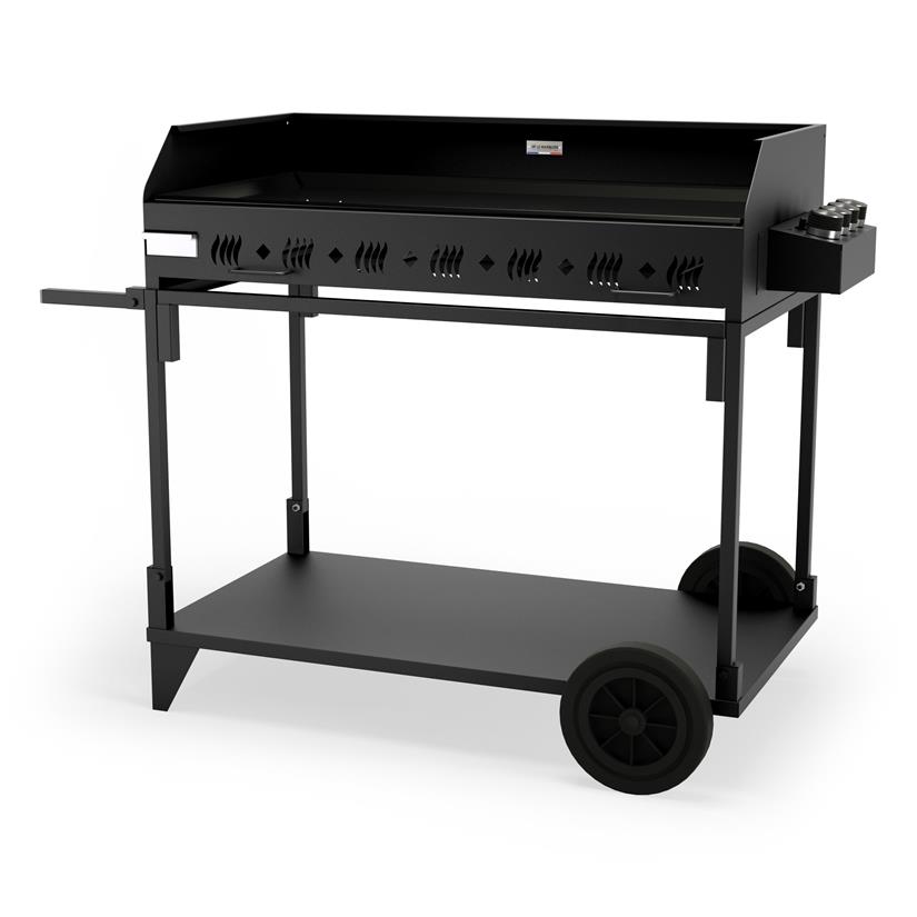 PIASTRA PAKITA NERA 410 GPL 10KW CON CARRELLO