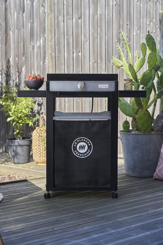 PIASTRA LE PETITE FRANCAISE 150 ELETTRICA 2KW CON CARRELLO